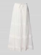 Vero Moda Schmaler Maxi-Rock aus reiner Baumwolle Modell 'SANDY' in We...