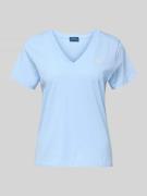 Polo Ralph Lauren Regular Fit T-Shirt aus reiner Baumwolle in Hellblau...