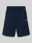 CHAMPION Sweatshorts mit Logo und elastischem Bund in Marine, Größe 12...