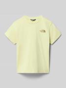 The North Face Relaxed Fit T-Shirt mit Logo-Print Modell 'Voyage' in H...