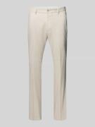 s.Oliver BLACK LABEL Regular Fit Anzughose aus Leinen-Mix in Beige, Gr...
