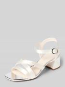 Rainbow Club Sandalette mit Blockabsatz Modell 'Eboni' in Offwhite, Gr...