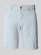 Jack & Jones Jeansshorts mit Umschlag und Eingrifftaschen Modell 'RICK...