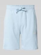 Jack & Jones Sweatshorts mit Stitching Modell 'KARL' in Hellblau, Größ...
