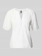 Vero Moda Loose Fit Bluse aus reiner Baumwolle Modell 'JUTTY' in Offwh...