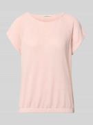 OPUS Strickshirt aus Viskose-Mix Modell 'Svalla' in Rose, Größe 36
