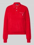 Polo Ralph Lauren Regular Fit Poloshirt aus Baumwoll-Mix in Rot, Größe...