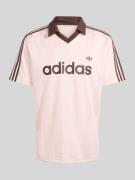 adidas Originals Regular Fit Trikot mit Logo-Print in Rosa, Größe L