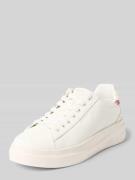 Guess Sneaker aus Leder-Textil-Mix Modell 'ELBINA11' in Weiss, Größe 3...