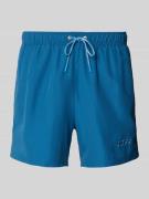 BOSS Badeshorts mit Label-Applikation Modell 'DOGFISH' in Blau, Größe ...