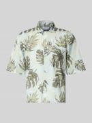 Lindbergh Relaxed Freizeithemd mit floralem Allover-Print in Lind, Grö...