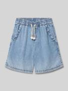 s.Oliver RED LABEL Loose Fit Jeansshorts aus reiner Baumwolle in Blau,...