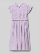 s.Oliver RED LABEL Tailliertes Freizeitkleid aus reiner Viskose in Lav...