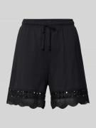 Vero Moda Regular Fit Shorts aus reiner Baumwolle Modell 'GABBY' in Bl...