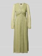 s.Oliver BLACK LABEL Tailliertes Freizeitkleid mit Unterkleid in Apfel...