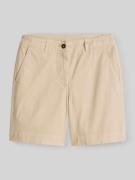 Marc O'Polo Regular Fit Chinoshorts aus Baumwoll-Mix in Sand, Größe 36