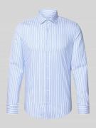 SEIDENSTICKER Slim Fit Business-Hemd aus Baumwolle mit Kentkragen in B...