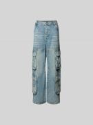 Diesel Wide Fit Jeans mit Lyocell-Anteil in Hellblau, Größe 25