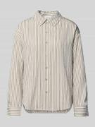 s.Oliver RED LABEL Relaxed Fit Hemdbluse aus Viskose-Mix in Ecru, Größ...