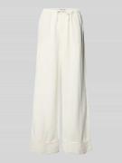 Tom Tailor Denim Relaxed Fit Weite Hose aus Baumwoll-Viskose-Mix in Of...