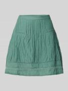 Pepe Jeans Mini-Rock aus Baumwoll-Viskose-Mix Modell 'DEBORAH' in Petr...