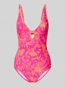 VENICE BEACH Slim Fit Badeanzug mit Schlüssellochausschnitt Modell 'Ke...