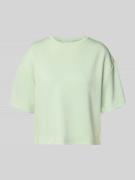 MSCH Copenhagen Boxy Fit Sweatshirt aus Viskose-Mix mit 1/2-Arm in Min...