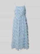 Selected Femme Leicht ausgestelltes Midikleid mit Fransen Modell 'MYLI...