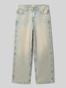 Jack & Jones Baggy Fit Jeans im Used-Look Modell 'ALEX' in Hellblau, G...