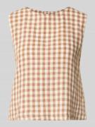 B.Young Top mit Knopfleiste Modell 'FALAKKA' in Beige, Größe 34