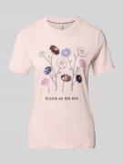 Only Slim Fit T-Shirt aus reiner Baumwolle Modell 'KITA' in Rosa, Größ...