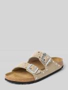 Birkenstock Sandalette aus Leder mit Nieten Modell 'Arizona Rivet' in ...