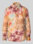 Christian Berg Woman Regular Fit Bluse im Allover-Look in Camel, Größe...