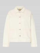 JJXX Jeansjacke mit Eingrifftaschen Modell 'RACHEL' in Offwhite, Größe...