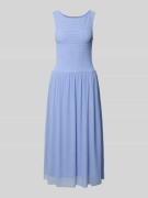 Christian Berg Woman Selection Midikleid aus Mesh mit Smok-Details in ...