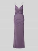 Laona Abendkleid mit Rückenausschnitt in Lila, Größe 32