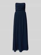 Laona Abendkleid mit Rückenausschnitt in Dunkelblau, Größe 32