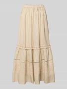 Weekend Max Mara Ausgestellter Maxi-Rock aus reinem Leinen Modell 'PAL...