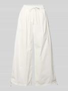 Weekend Max Mara Regular Fit Weite Hose aus reiner Baumwolle Modell 'B...