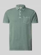 Superdry Slim Fit Poloshirt mit Brusttasche in Oliv, Größe L