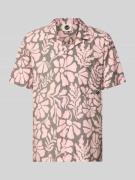 BOARDIES Freizeithemd im Allover-Look Modell 'Melo' in Rose, Größe L