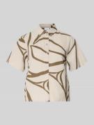 Vila Bluse aus Viskose-Mix mit Knopfleiste Modell 'PRISILLA' in Beige,...