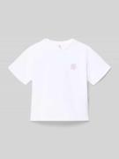 Only Regular Fit T-Shirt aus reiner Baumwolle Modell 'SUN-VERAS' in We...