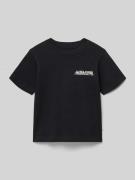 Jack & Jones T-Shirt mit Statement-Print Modell 'CASSIS' in Black, Grö...