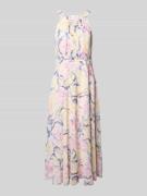 Christian Berg Cocktail Midikleid mit floralem Allover-Print in Hellro...
