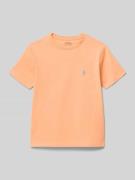 Polo Ralph Lauren Teens Regular Fit T-Shirt aus reiner Baumwolle in Or...
