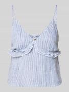 Only Regular Fit Trägertop aus Viskose-Leinen-Mix Modell 'SIESTA' in B...