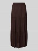 Only Ausgestellter Maxi-Rock aus reiner Viskose Modell 'MIKKA' in Scho...