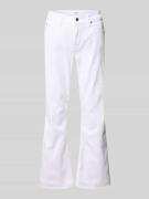 Cambio Flared Fit Jeans aus Baumwoll-Mix Modell 'FRANCESCA' in Weiss, ...