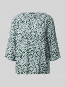 Zero Blusenshirt aus Viskose mit 3/4-Arm in Mint, Größe 34